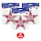 Beistle 5.5" Semiquincentennial Mini Star Cutout Packs, 3ct.